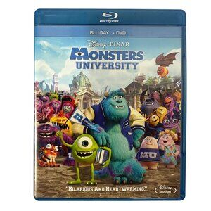 Monsters University Blu Ray DVD Disney Pixar G Rated 2013 Billy Crystal Animated
